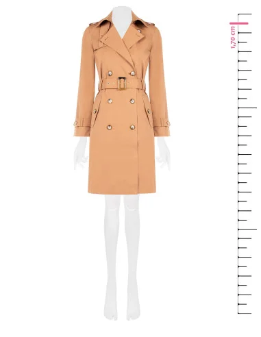 Trench-coat long Rinascimento