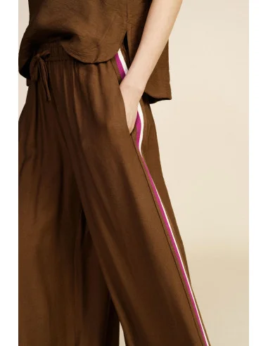 Palazzo Trousers with Side Stripes Dixie