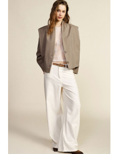High Waisted Palace Trousers With Wide Leg Dixie - Vestiti Firmati ...