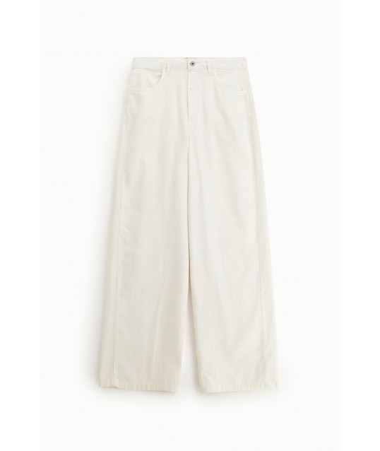 Pantalon taille haute avec jambe large Dixie