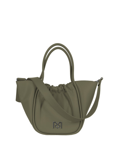 Borsa A Mano Maxi In Similpelle Con Pochette Interna Estraibile E Tracolla Removibile Rinascimento