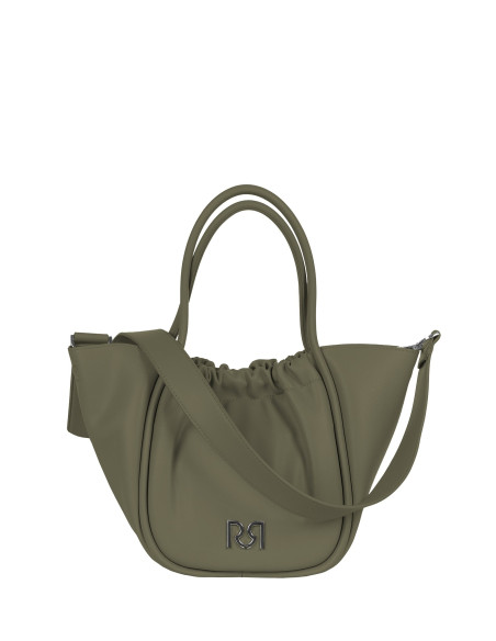 Borsa A Mano Maxi In Similpelle Con Pochette Interna Estraibile E Tracolla Removibile Rinascimento