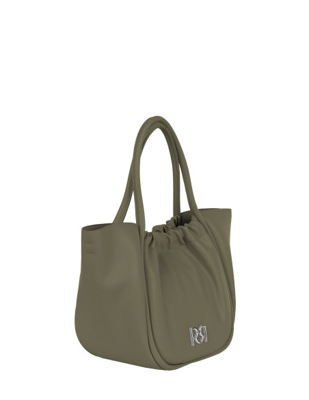 Borsa A Mano Maxi In Similpelle Con Pochette Interna Estraibile E Tracolla Removibile Rinascimento