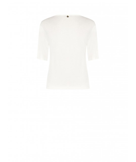T-Shirt Regular In Viscosa Ultralight Rinascimento