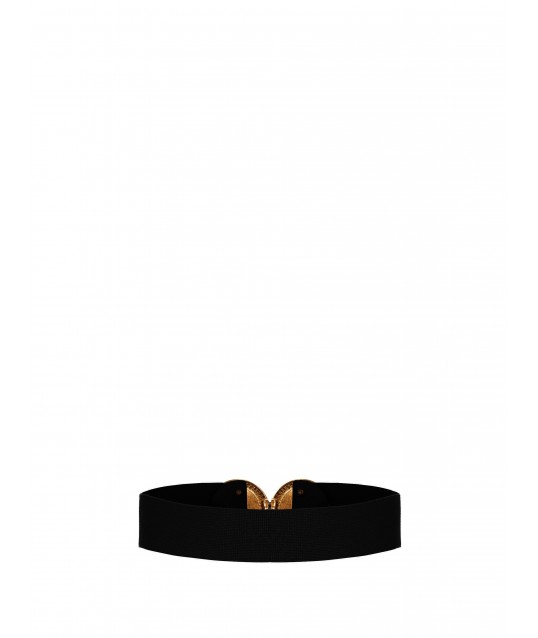 Ceinture élastique haute avec boucle bijou Maxi et micro pierres Rinascimento