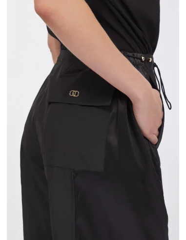 Liu Jo Nylon And Satin Jogging Pants