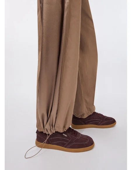 Liu Jo Nylon And Satin Jogging Pants
