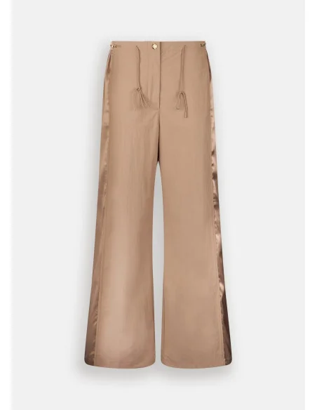 Pantalon de jogging en nylon et satin Liu Jo