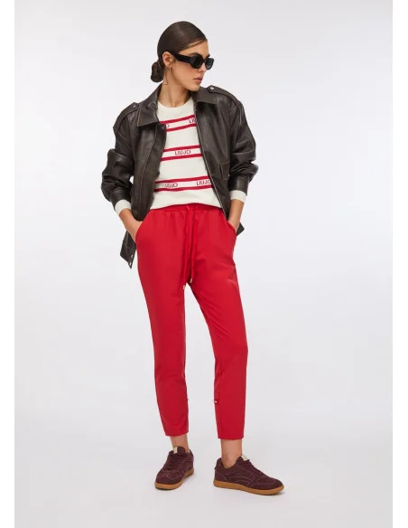 Pantaloni Jogging Con Coulisse Liu Jo