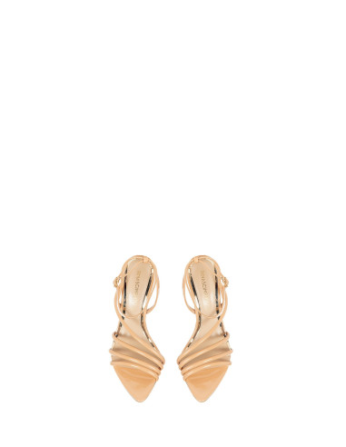 Rinascimento High Heel Patent Leather Sandals