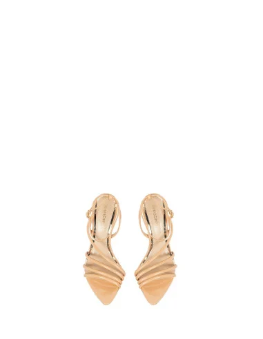 Rinascimento High Heel Patent Leather Sandals