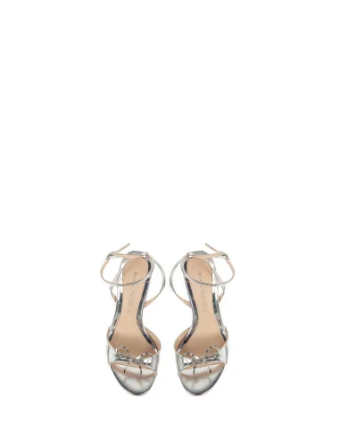 Rinascimento Crystal Bow Sandals