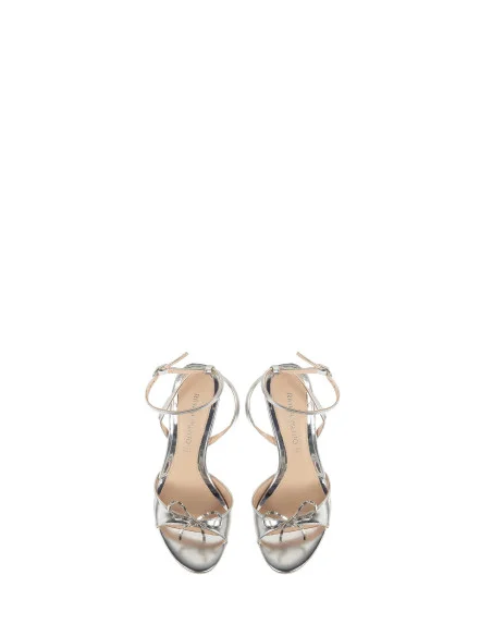 Rinascimento Crystal Bow Sandals