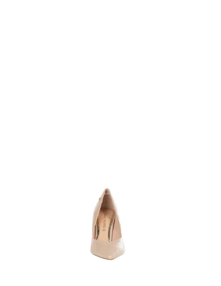 Décolleté en simili-cuir Coconut avec logo Rr Rinascimento