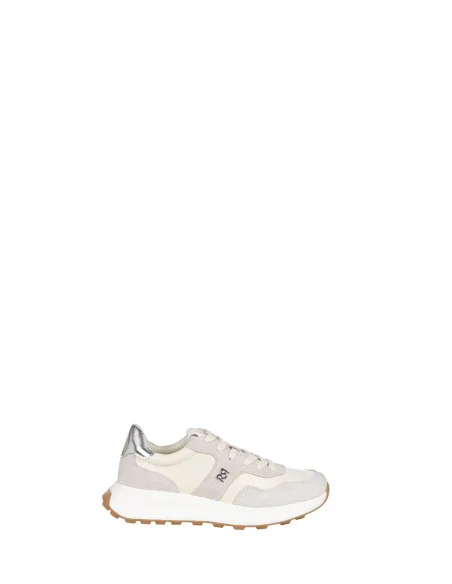 Sneaker en cuir et daim bicolore avec logo Rr Rinascimento