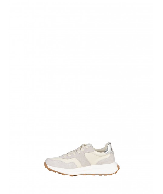 Sneaker en cuir et daim bicolore avec logo Rr Rinascimento