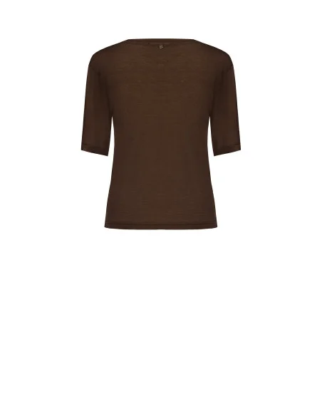 T-Shirt Regular En Viscose Ultralight Rinascimento