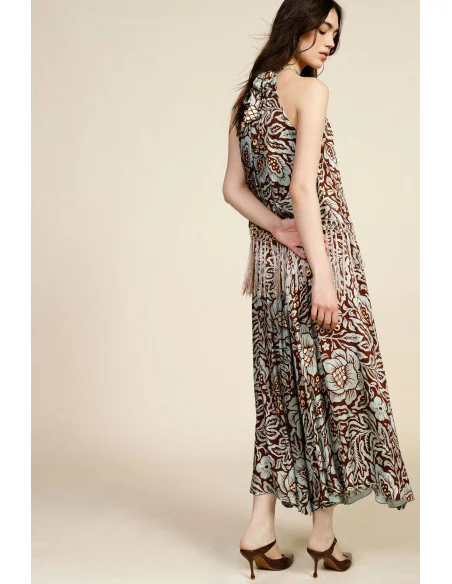 Dixie Wide Floral Fantasy Palace Trousers