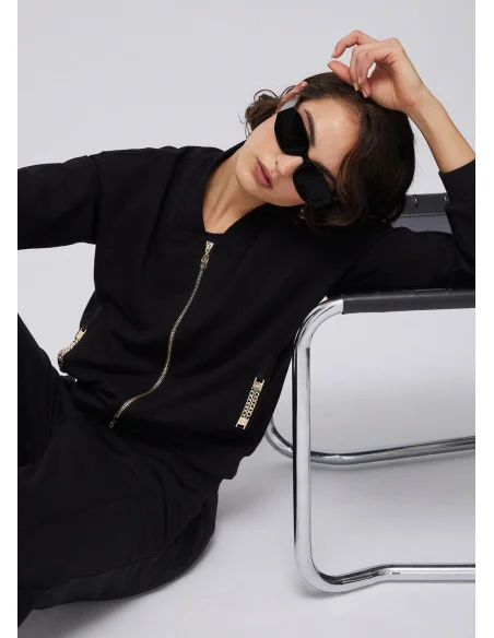 Sweatshirt With Chain Details Liu Jo