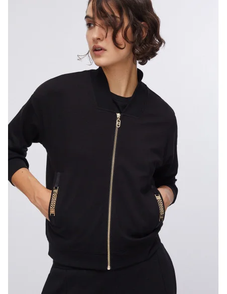 Sweatshirt With Chain Details Liu Jo