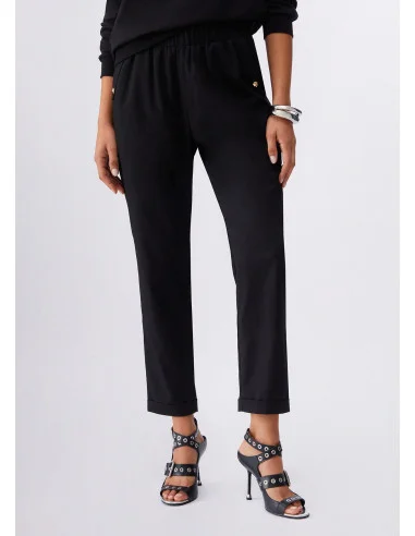 Liu Jo Pantalon slim avec revers