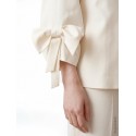 Giacca Blazer Ampia Con Maxi Fiocchi Sulle Maniche Rinascimento