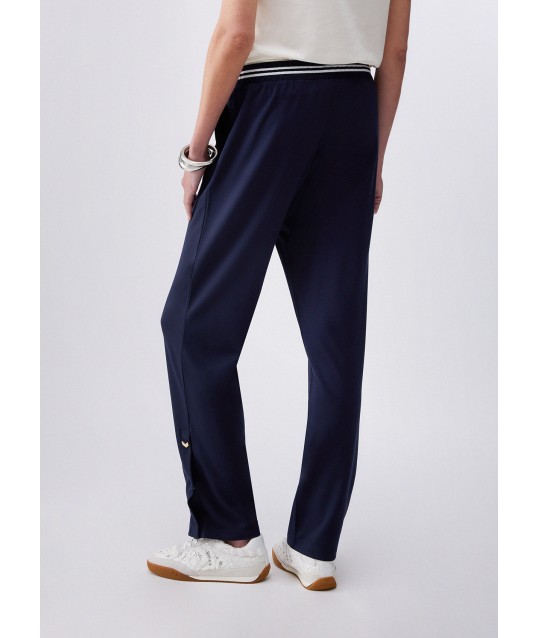 Liu Jo Interlock Jersey Trousers