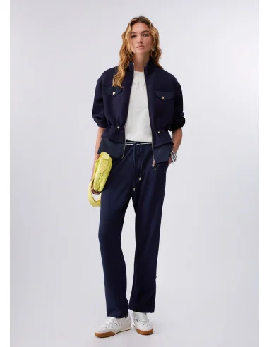 Liu Jo Interlock Jersey Trousers