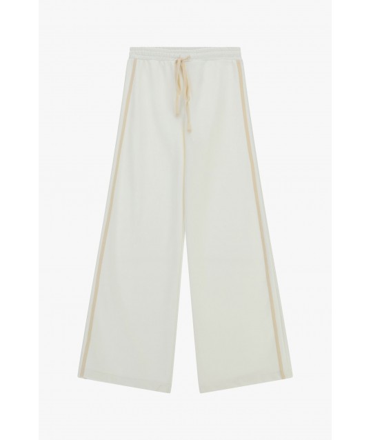 Pantaloni Palazzo Con Coulisse E Bande Laterali Dixie