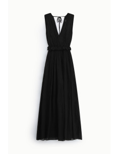 Sleeveless Jumpsuit With V-Neck And Curled Waist Dixie - Vestiti Fi... 2