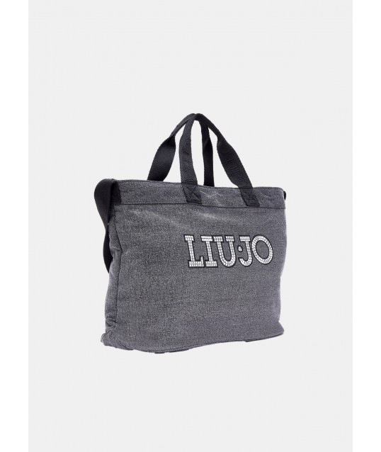 Grand sac fourre-tout avec logo Liu Jo