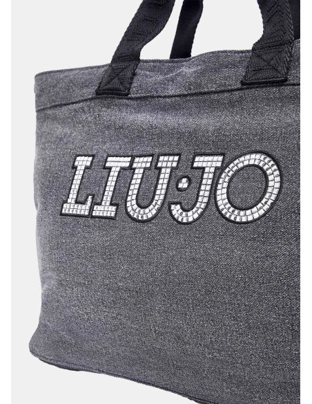 Large Tote Bag With Liu Jo Logo