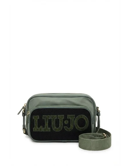 Borsa A Tracolla Con Logo Liu Jo