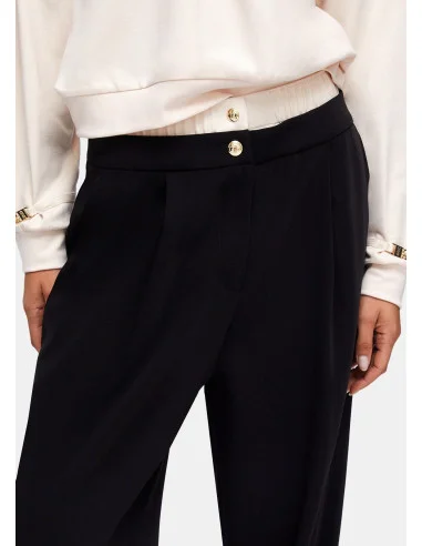 Pantaloni Con Doppio Cintone Liu Jo