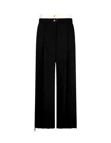 Pantaloni Con Doppio Cintone Liu Jo