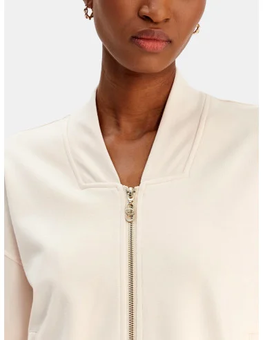 Sweatshirt avec détails en chaîne Liu Jo