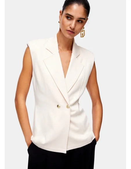 Liu Jo Vest With Padded Shoulders