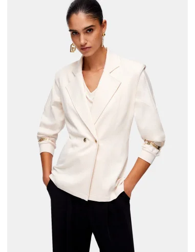 Gilet Con Spalline Imbottite Liu Jo