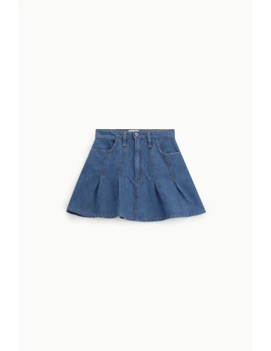 Short taille haute avec poches avant et plis Please