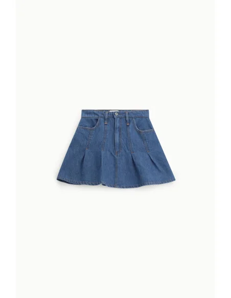 High Waisted Skorts With Front Pockets And Pleats Please