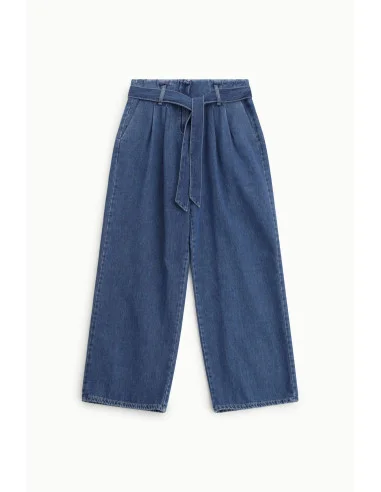 Paperbag Jeans High Waisted With Belt Matching Please