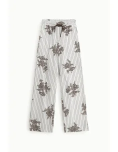 Pantalon à rayures et à motifs Palace avec cordon de serrage Please 2