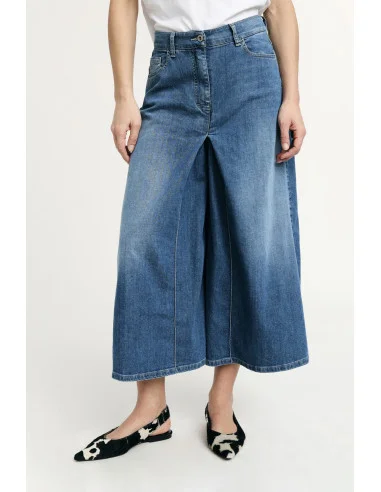 High Waist Wide Leg Jeans Five Pockets Please