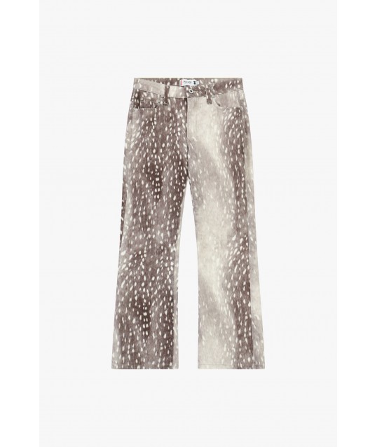 Pantalon croisé Maculata Print Straight Fit Please