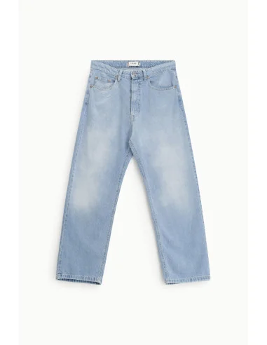Straight-Leg Jeans High Waisted With Loops Please