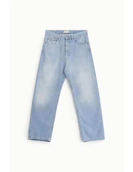 Straight-Leg Jeans High Waisted With Loops Please