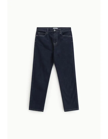 Regular-Fit Straight Leg Jeans With Five Pockets Please