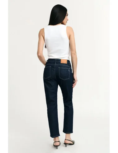 Regular-Fit Straight Leg Jeans With Five Pockets Please
