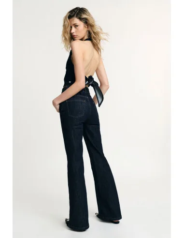 Jeans Paw Paw avec ceinture nouée et taille haute Please