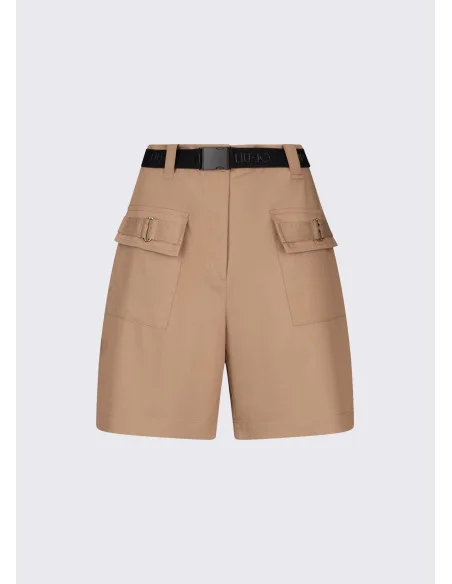 Bermuda Shorts With Maxi Pockets Liu JO
